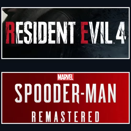 Resident Evil 4 Remake + Spider Man Remastered